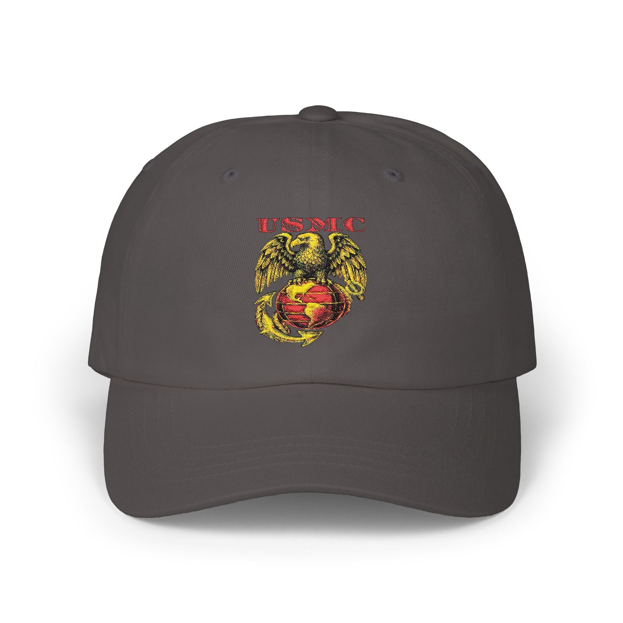 USMC Eagle Globe Anchor Dad Cap