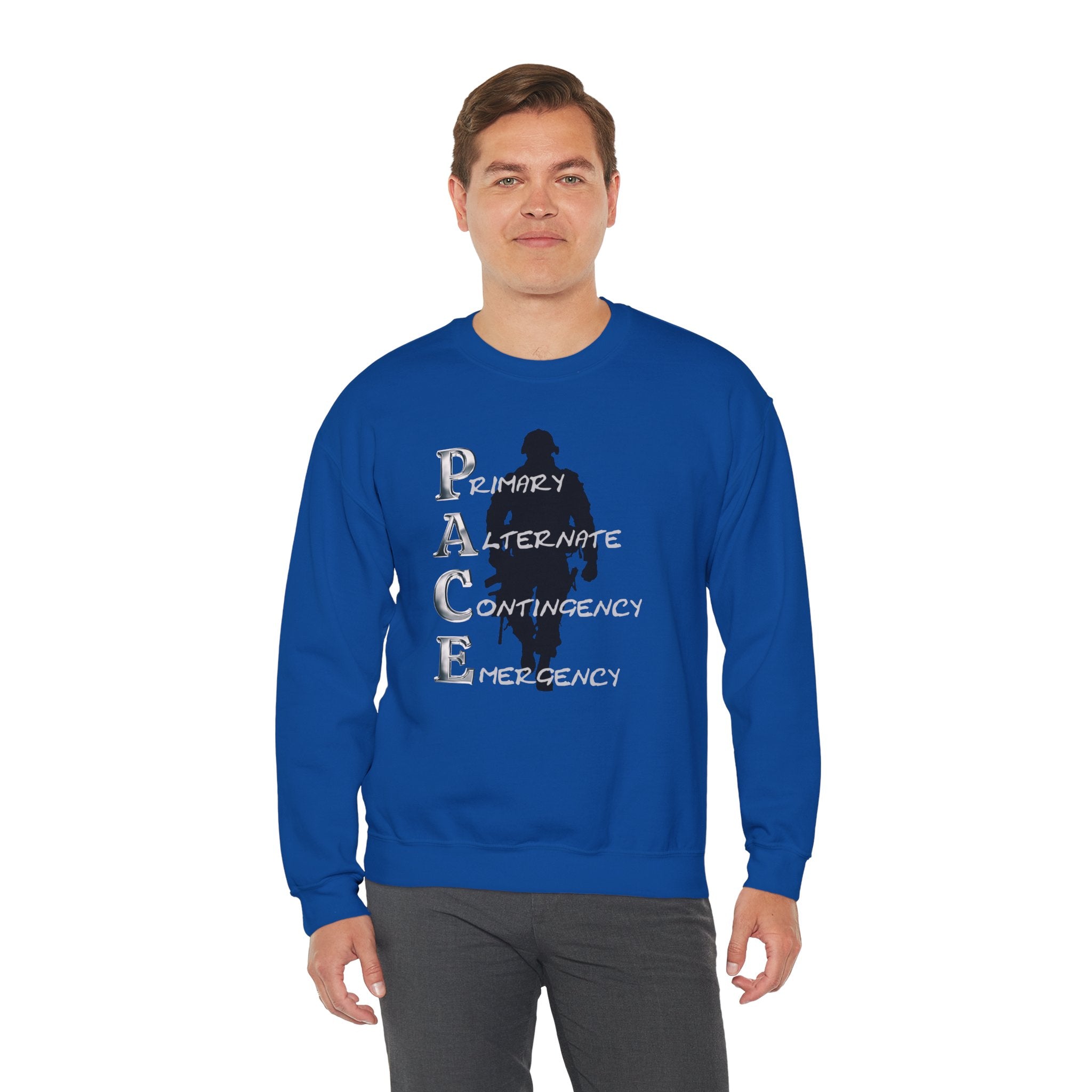 PACE Military Silhouette Crewneck Sweatshirt