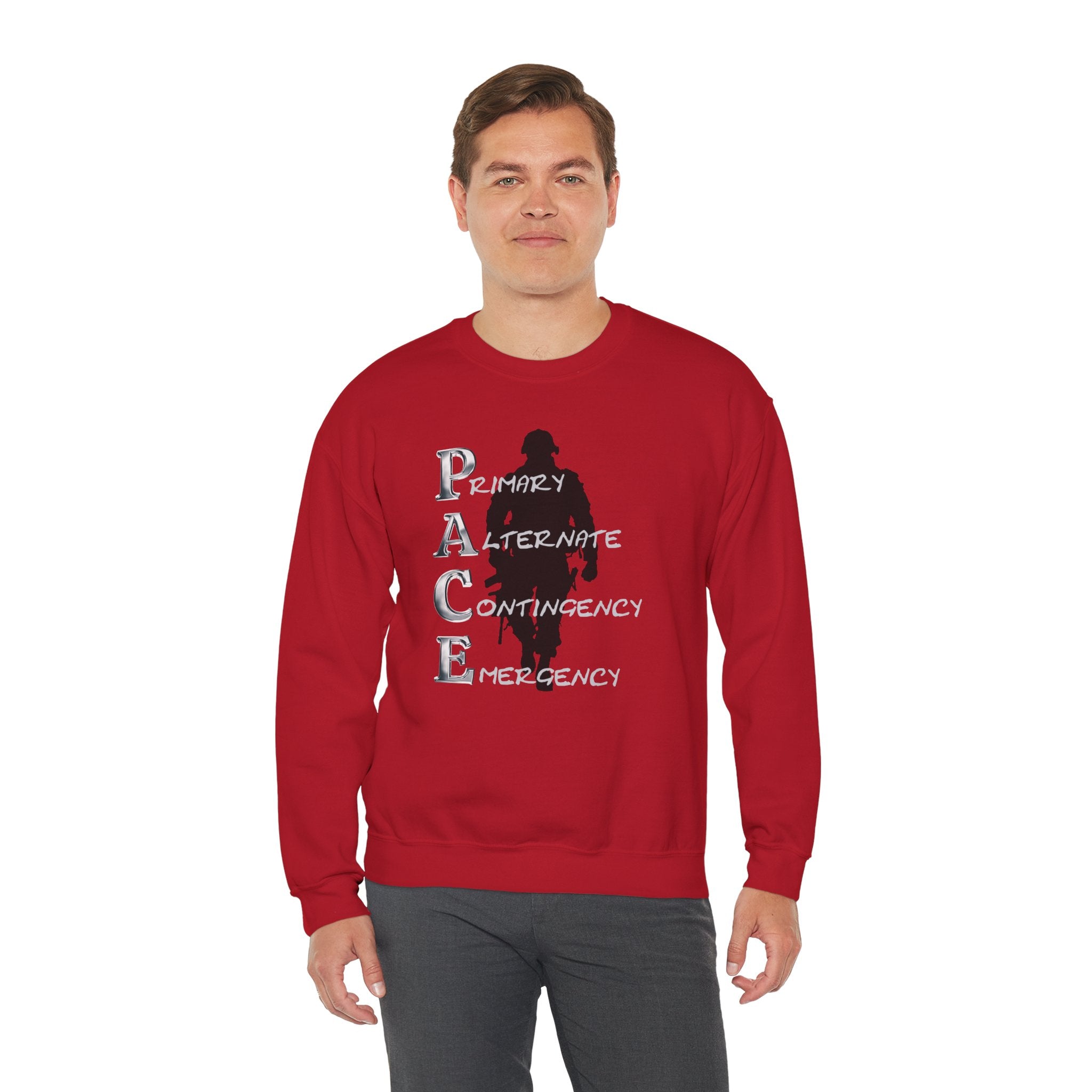 PACE Military Silhouette Crewneck Sweatshirt