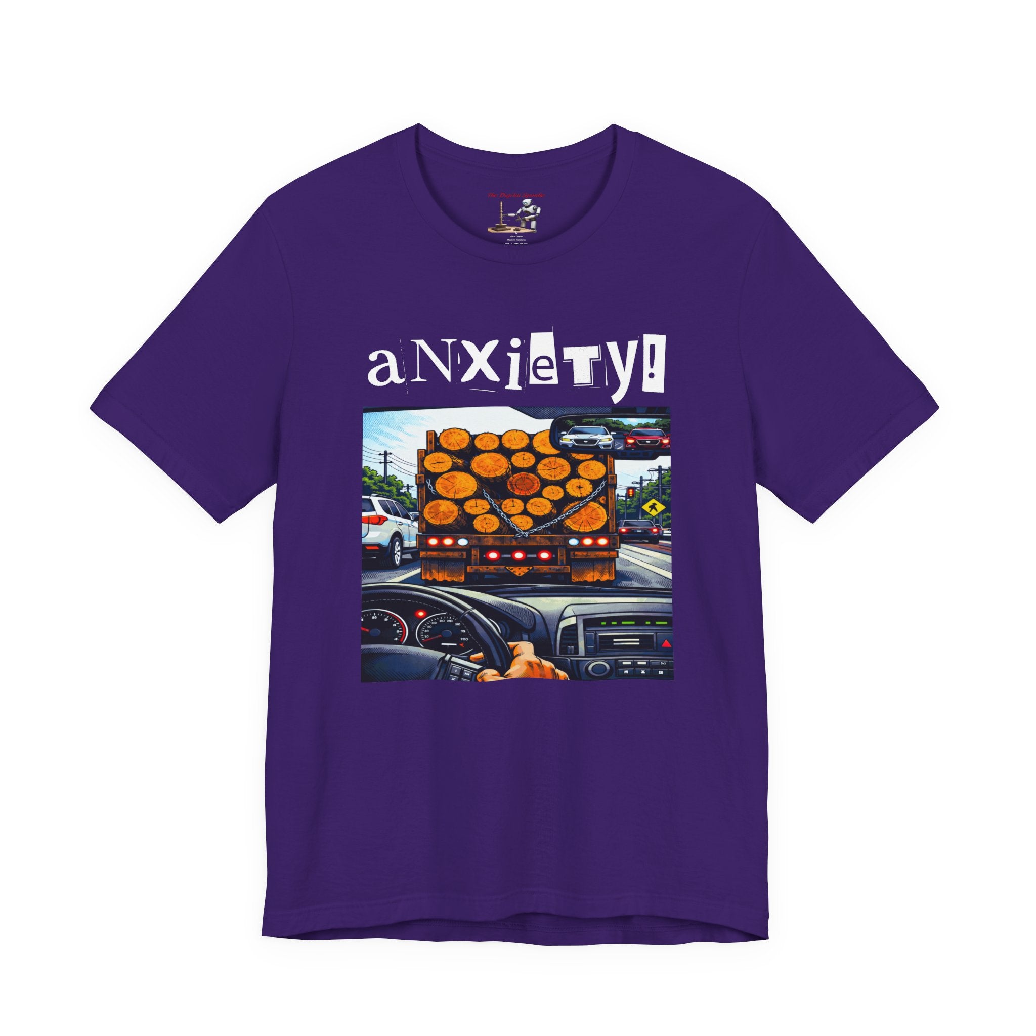 Anxiety GEN X/Millennial Graphic Tee — Humorous Mental Health T-Shirt