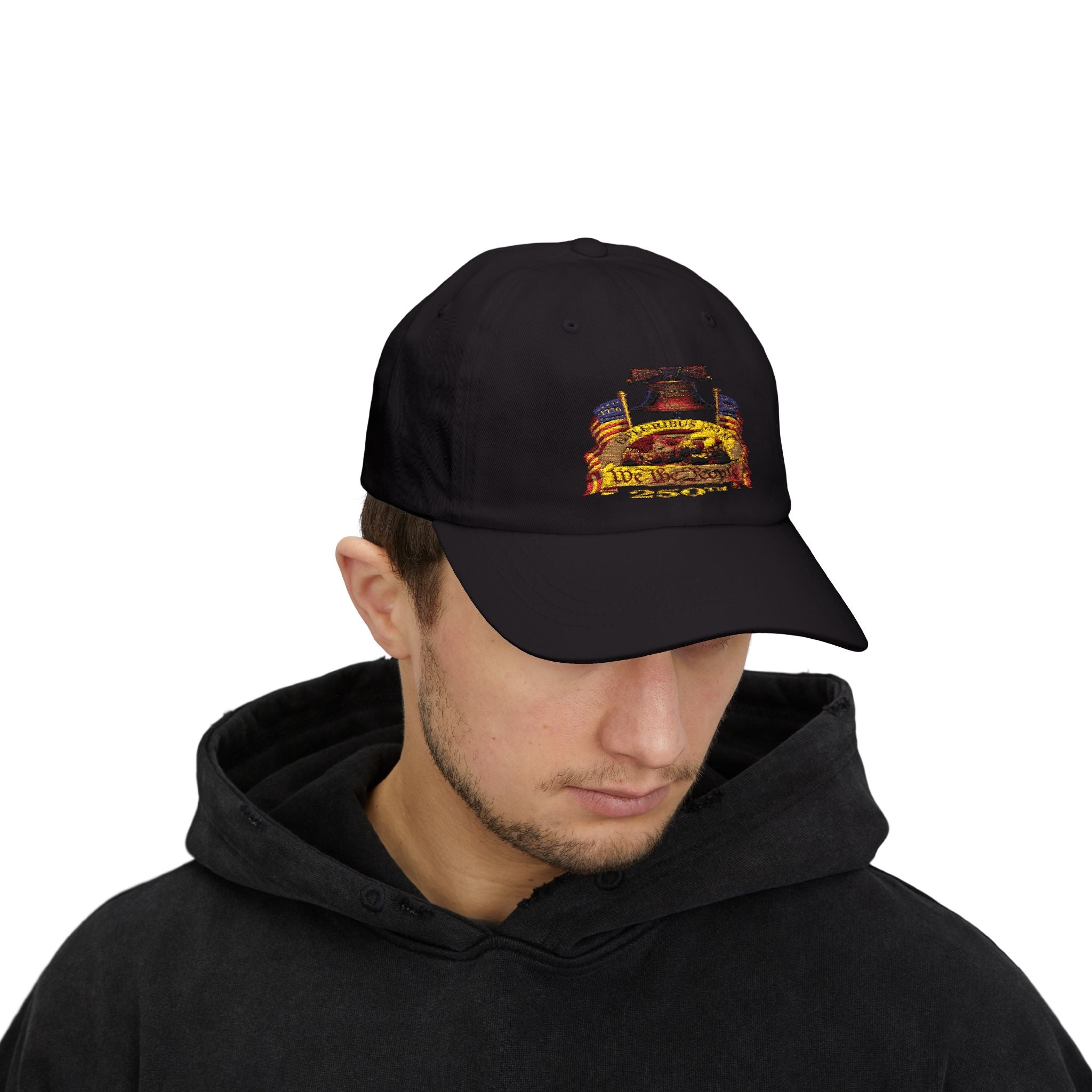 "We The People" Dad Cap — Vintage Keystone Flag Baseball Hat