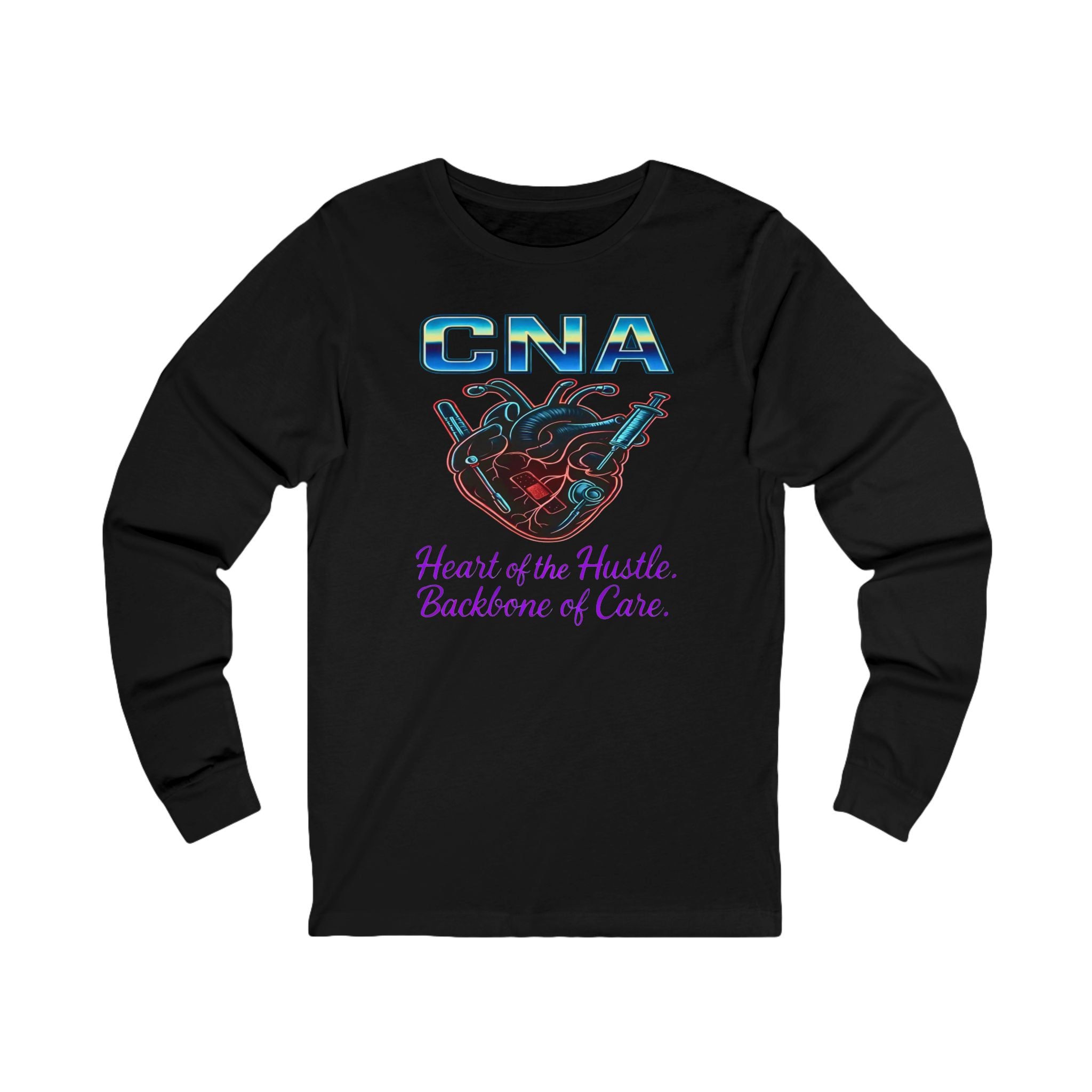 CNA Heart of the Hustle Long Sleeve Tee
