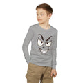 Mischievous Smirking Face Graphic Tee