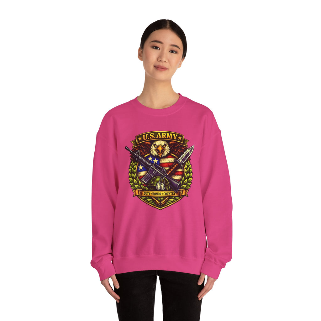 U.S. Army Duty, Honor, Country Crewneck Sweatshirt