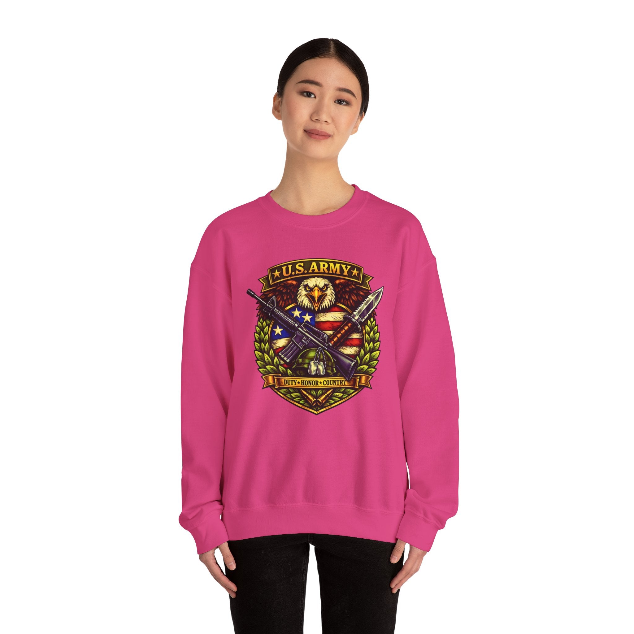 U.S. Army Duty, Honor, Country Crewneck Sweatshirt
