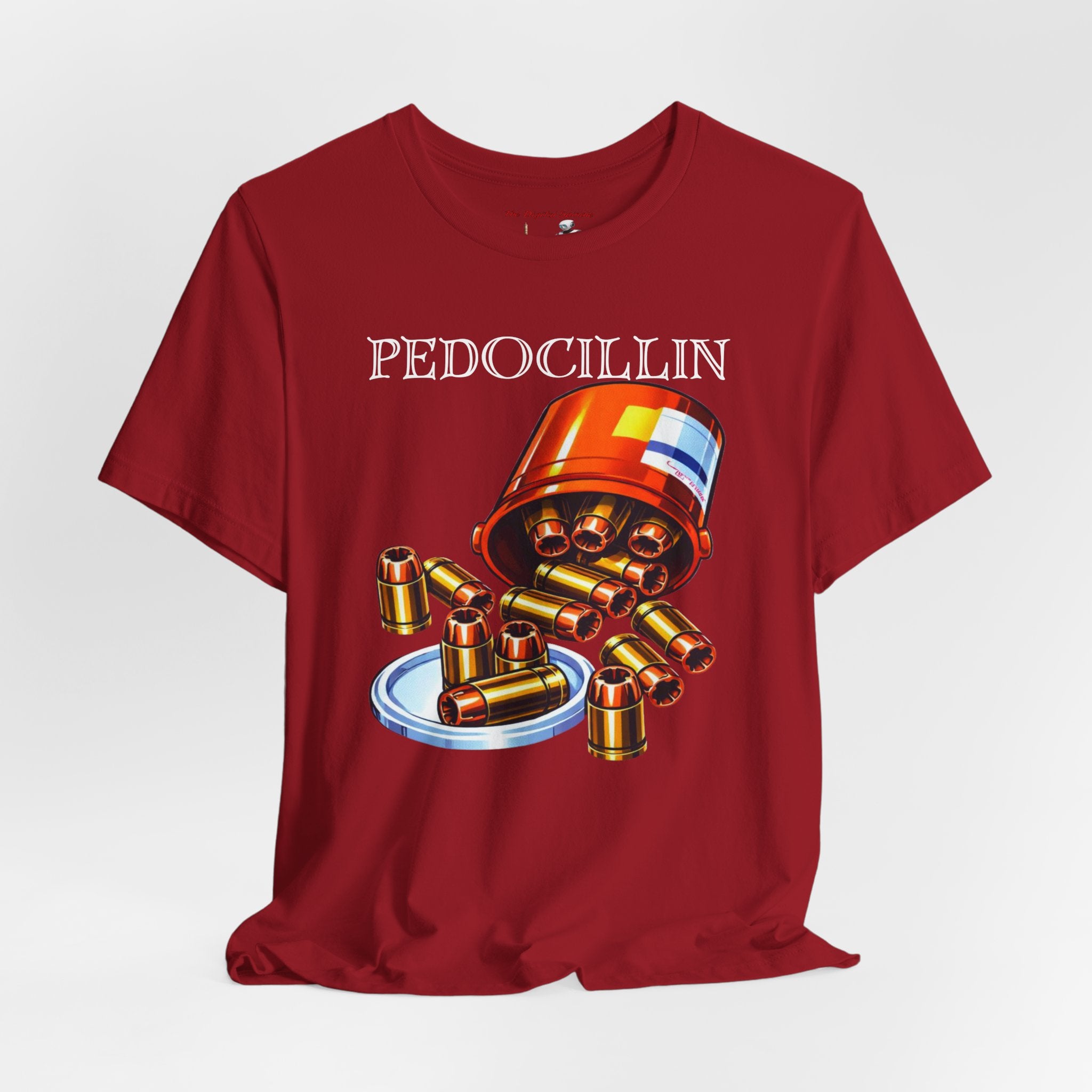 'PEDOCILLIN' Ammo Script Graphic Tee