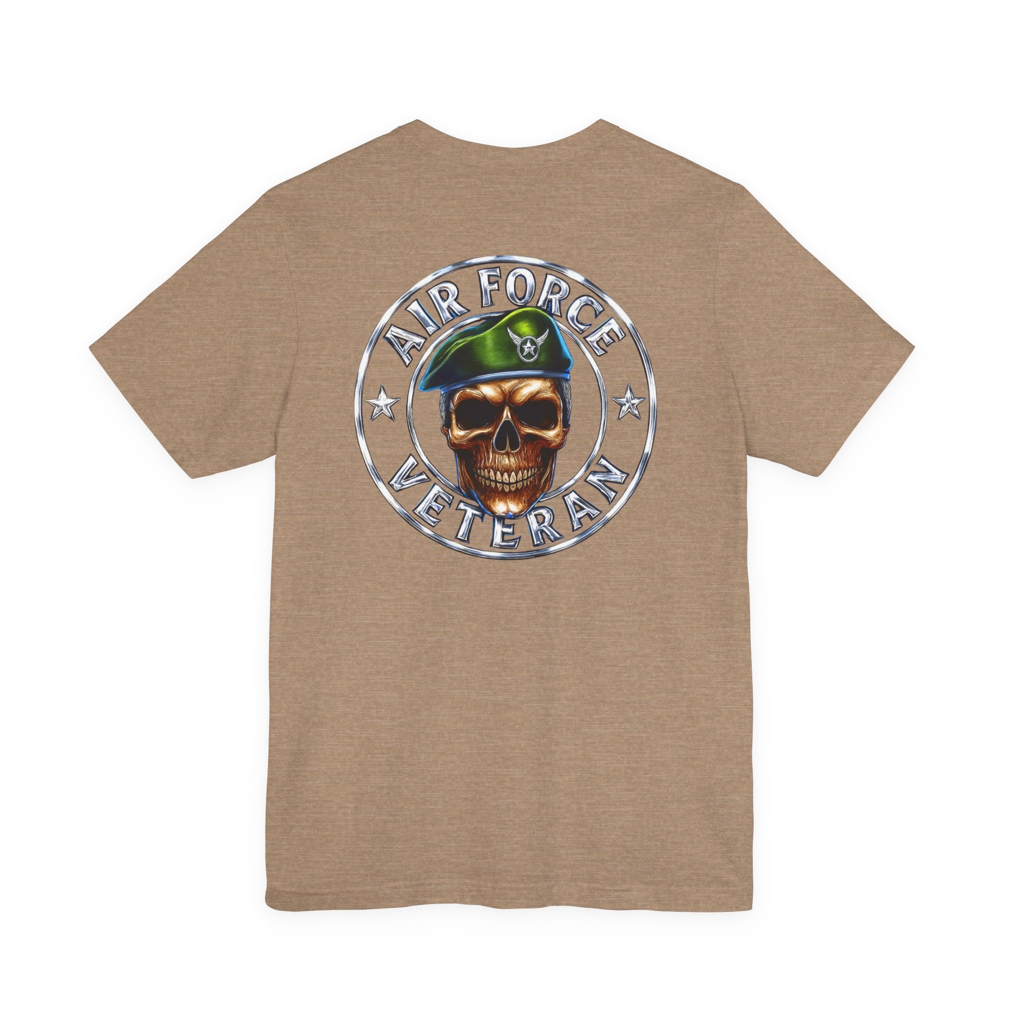 Air Force Veteran Skull T-Shirt