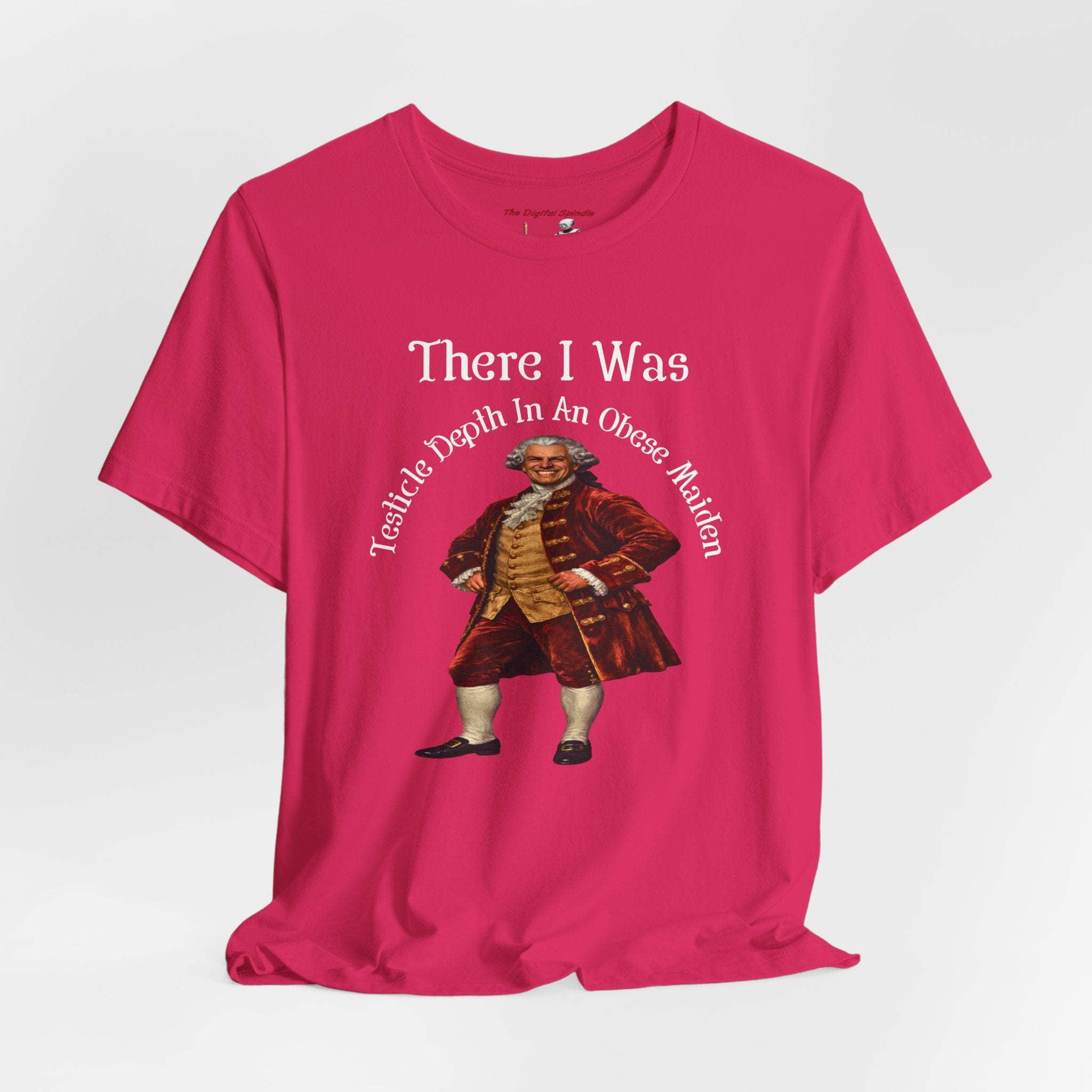 There I Was Tee — Vintage Gentleman Illustration