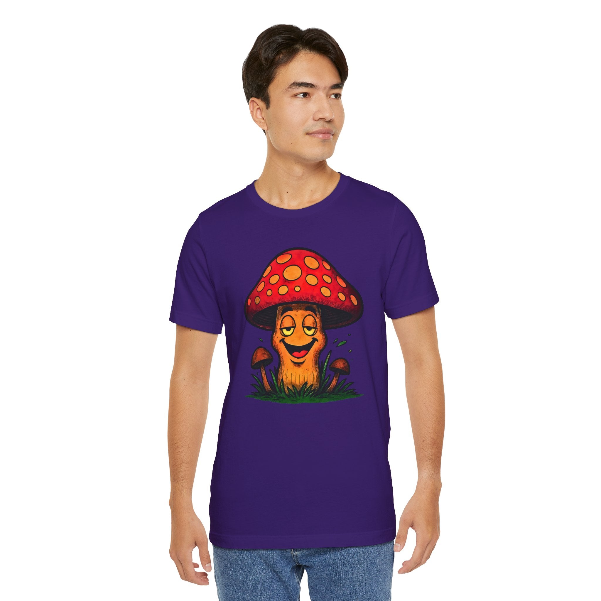 Smiling Psychedelic Mushroom Tee