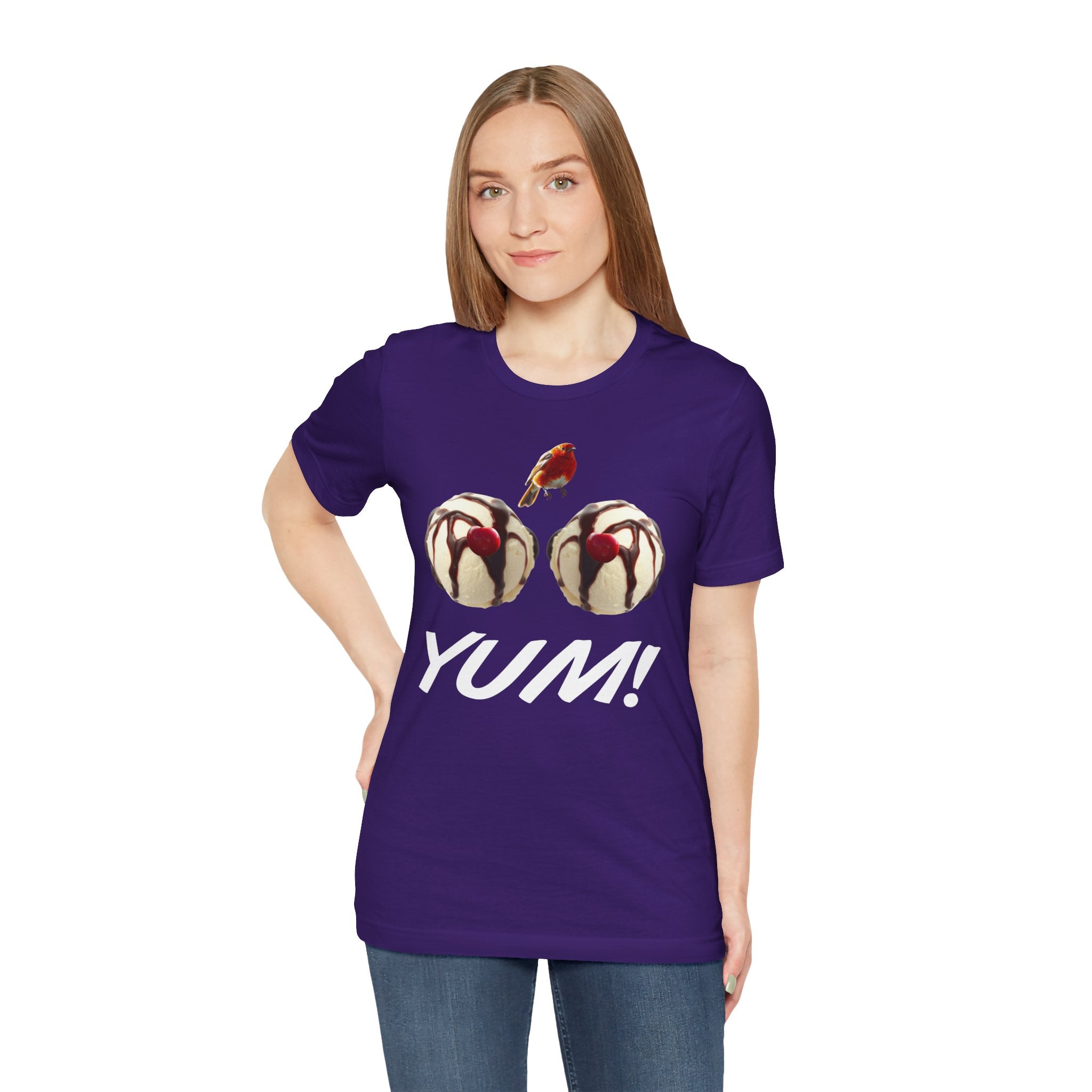 Yum! Ice Cream Scoop Graphic Tee