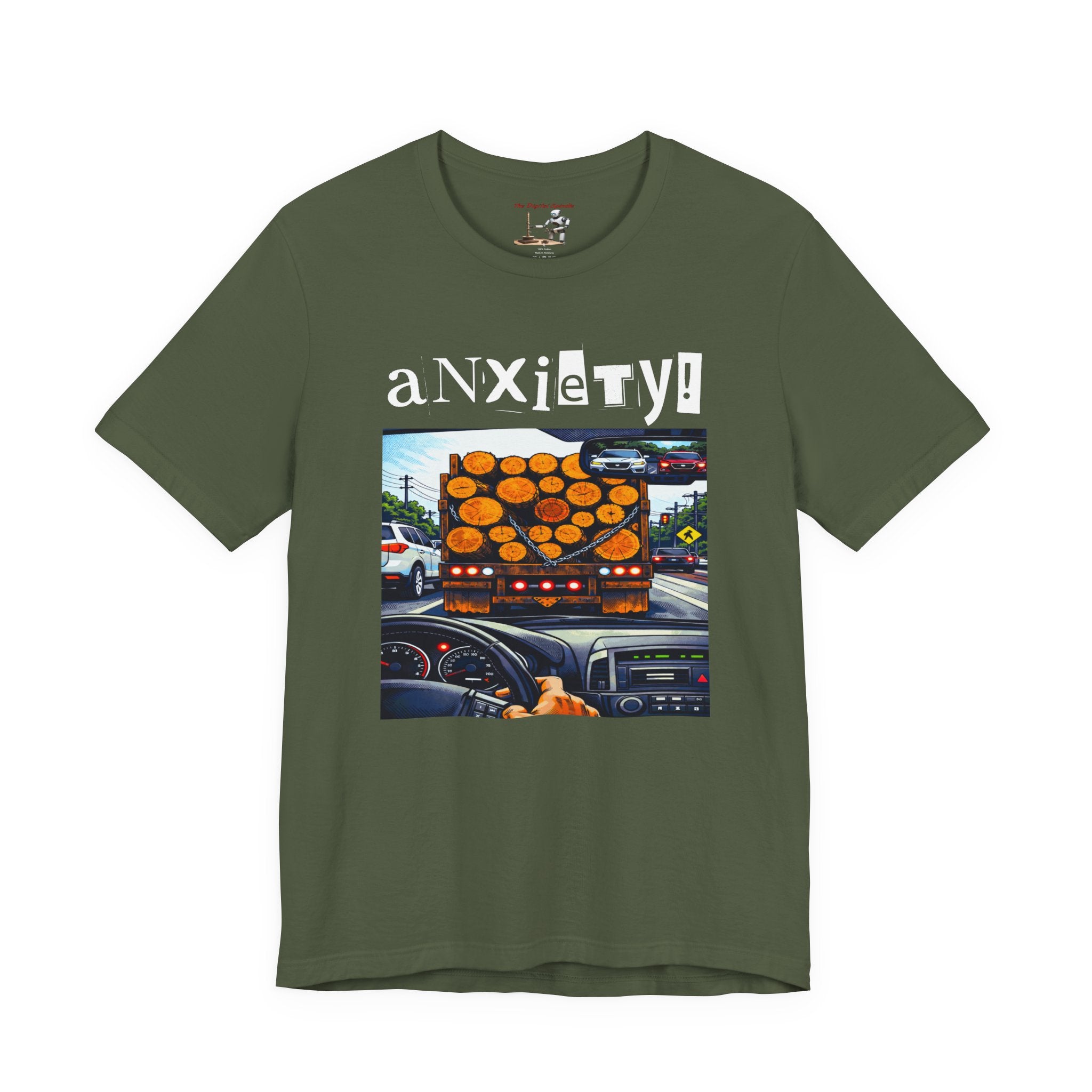 Anxiety GEN X/Millennial Graphic Tee — Humorous Mental Health T-Shirt
