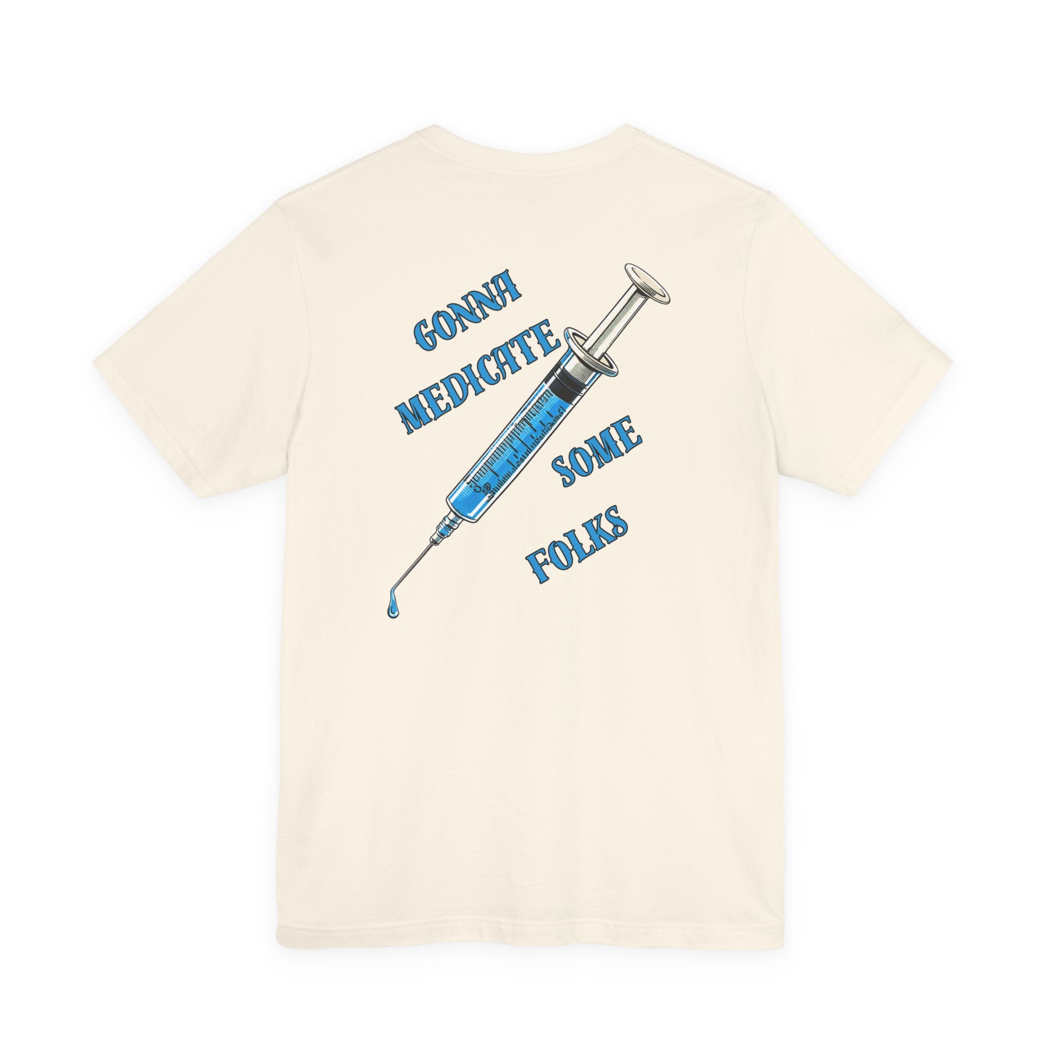 Laughter Is The Best Medicine Tee — Funny Nurse & Medic Caduceus T-Shirt
