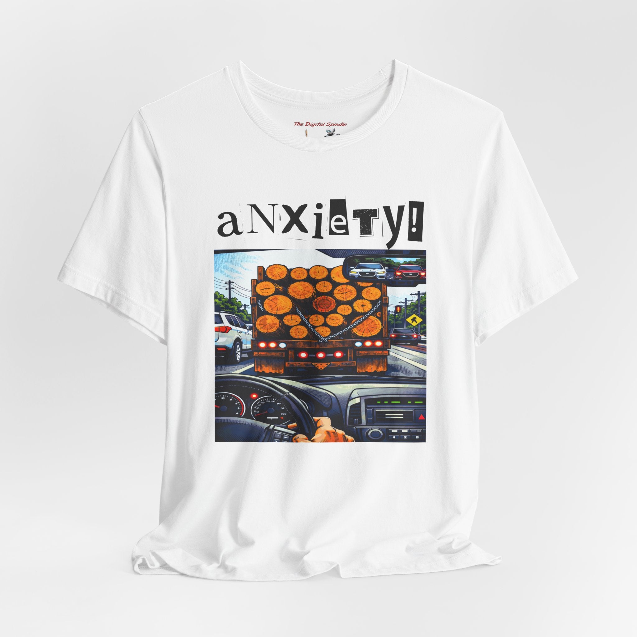 Anxiety Roadview Tee — Graphic Mental Health Awareness T-Shirt
