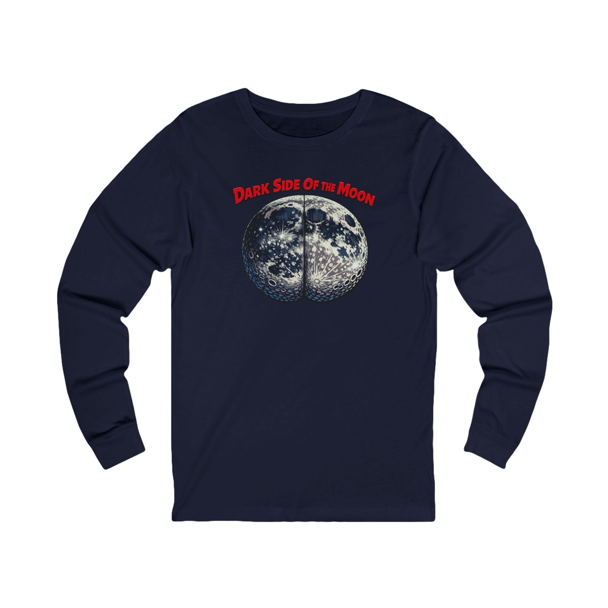 'Darker Side of the Moon' Vintage Moon Graphic