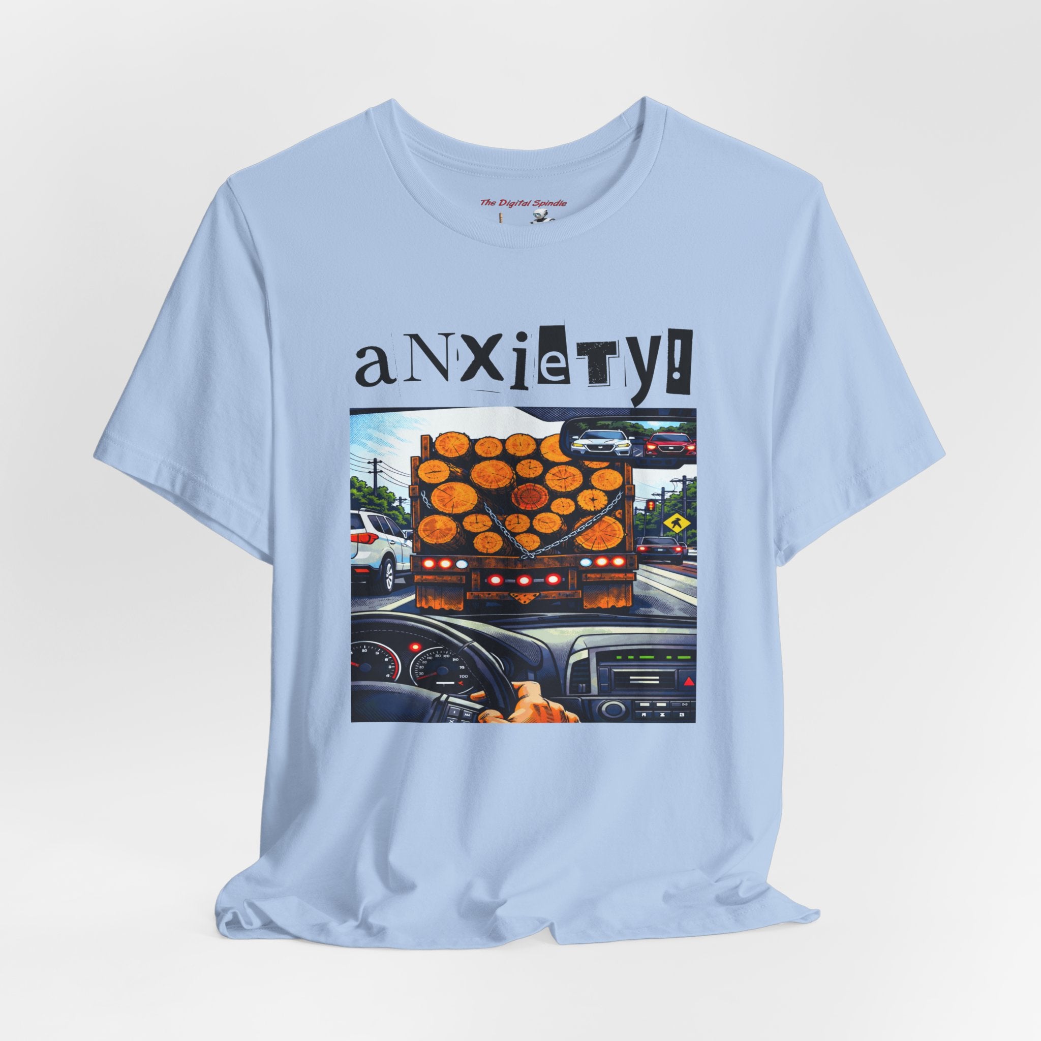 Anxiety Roadview Tee — Graphic Mental Health Awareness T-Shirt