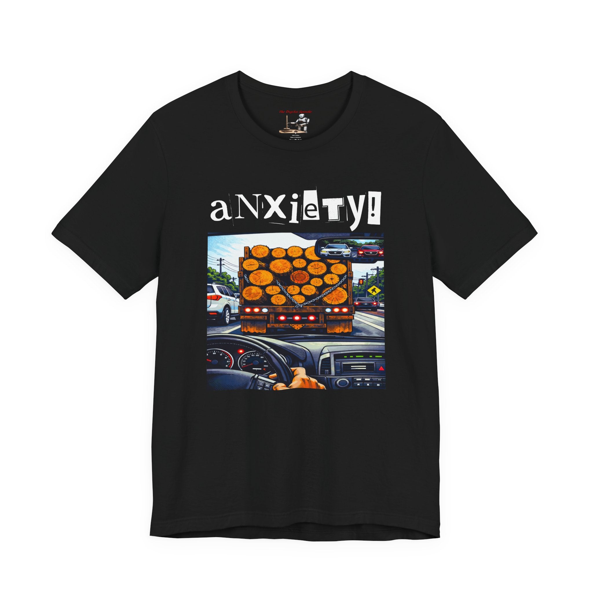 Anxiety GEN X/Millennial Graphic Tee — Humorous Mental Health T-Shirt