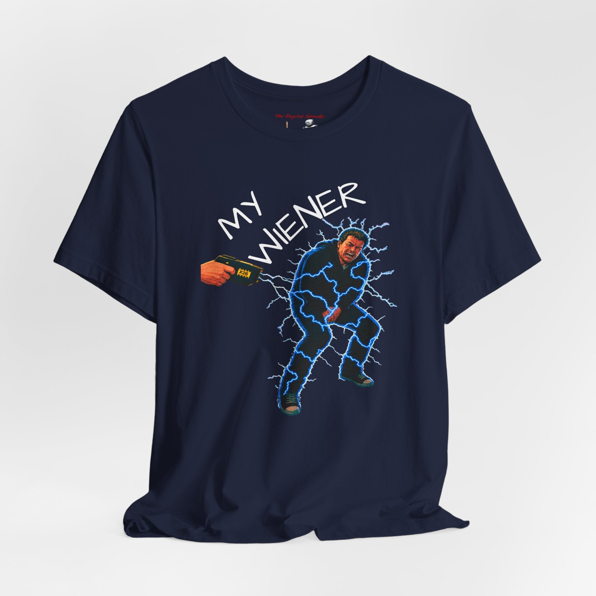 "MY WIENER" Comical Taser Training T-Shirt