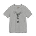 Military Tribute T-Shirt — "The Fight Never Ends" Veteran Stronger Together Tee