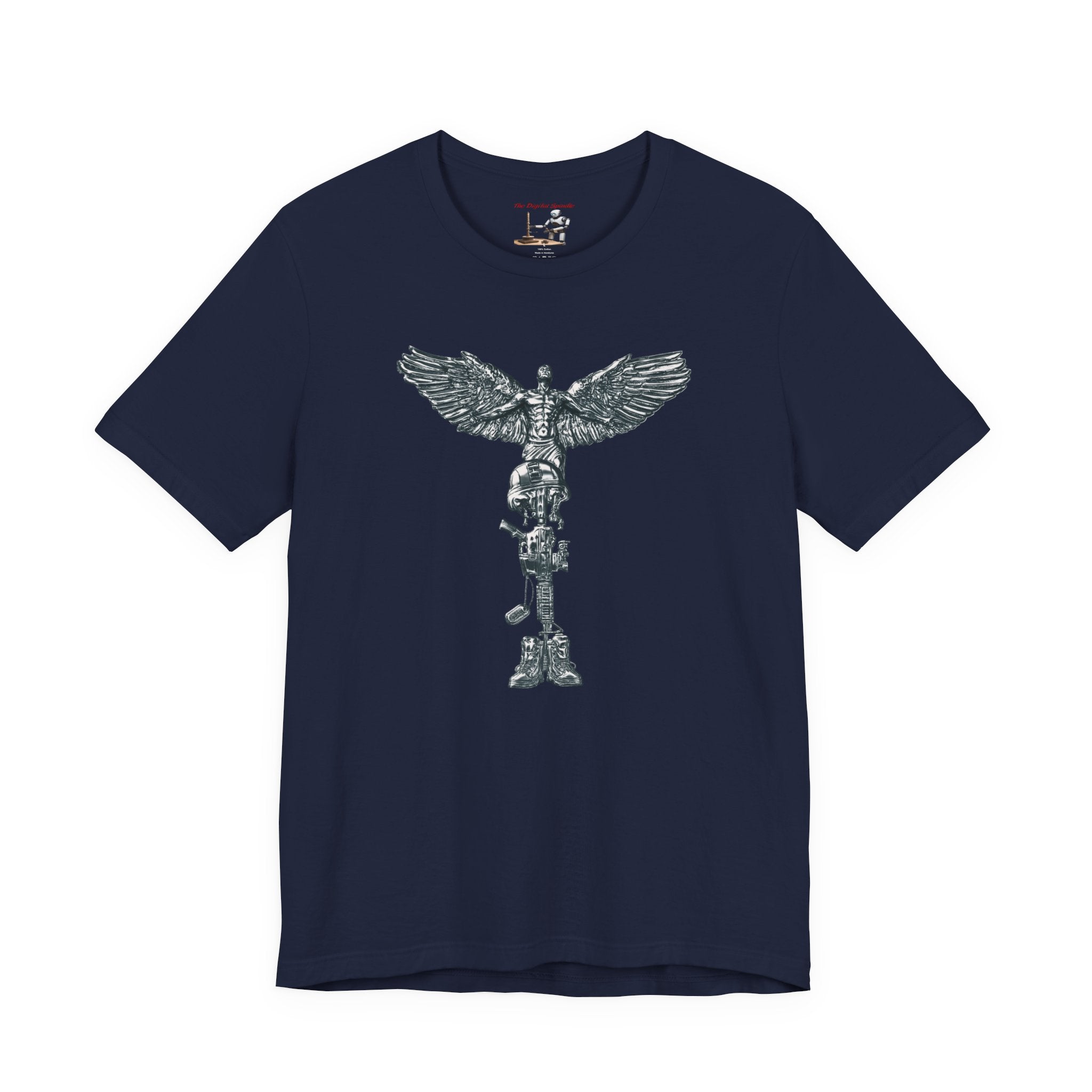 Navy Veteran T-Shirt — Anchor & Skull Military Tribute Tee