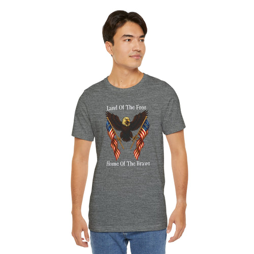 "Land of the Free, Home of the Brave" T‑Shirt