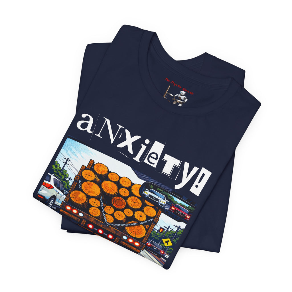 Anxiety GEN X/Millennial Graphic Tee — Humorous Mental Health T-Shirt