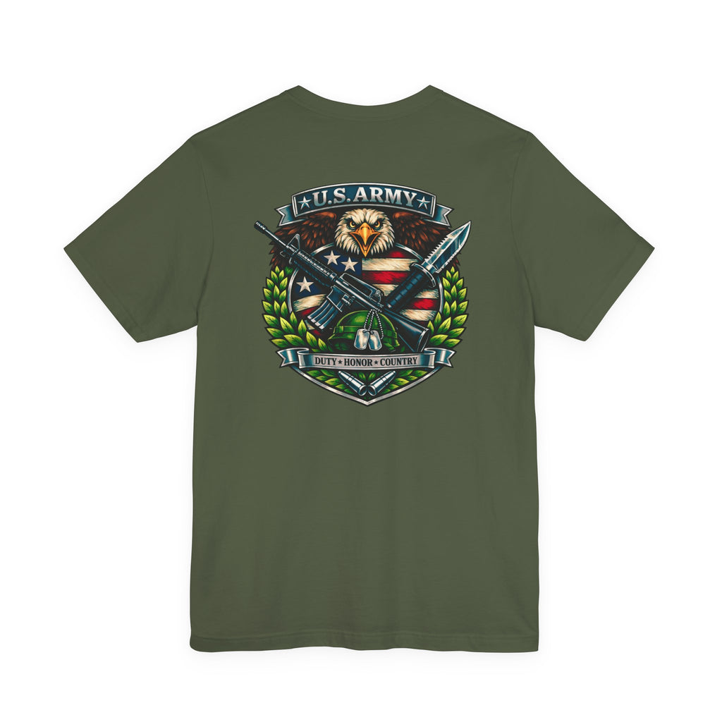 Fallen Soldier Rising Angel T-Shirt — Patriotic Military Veteran Tee