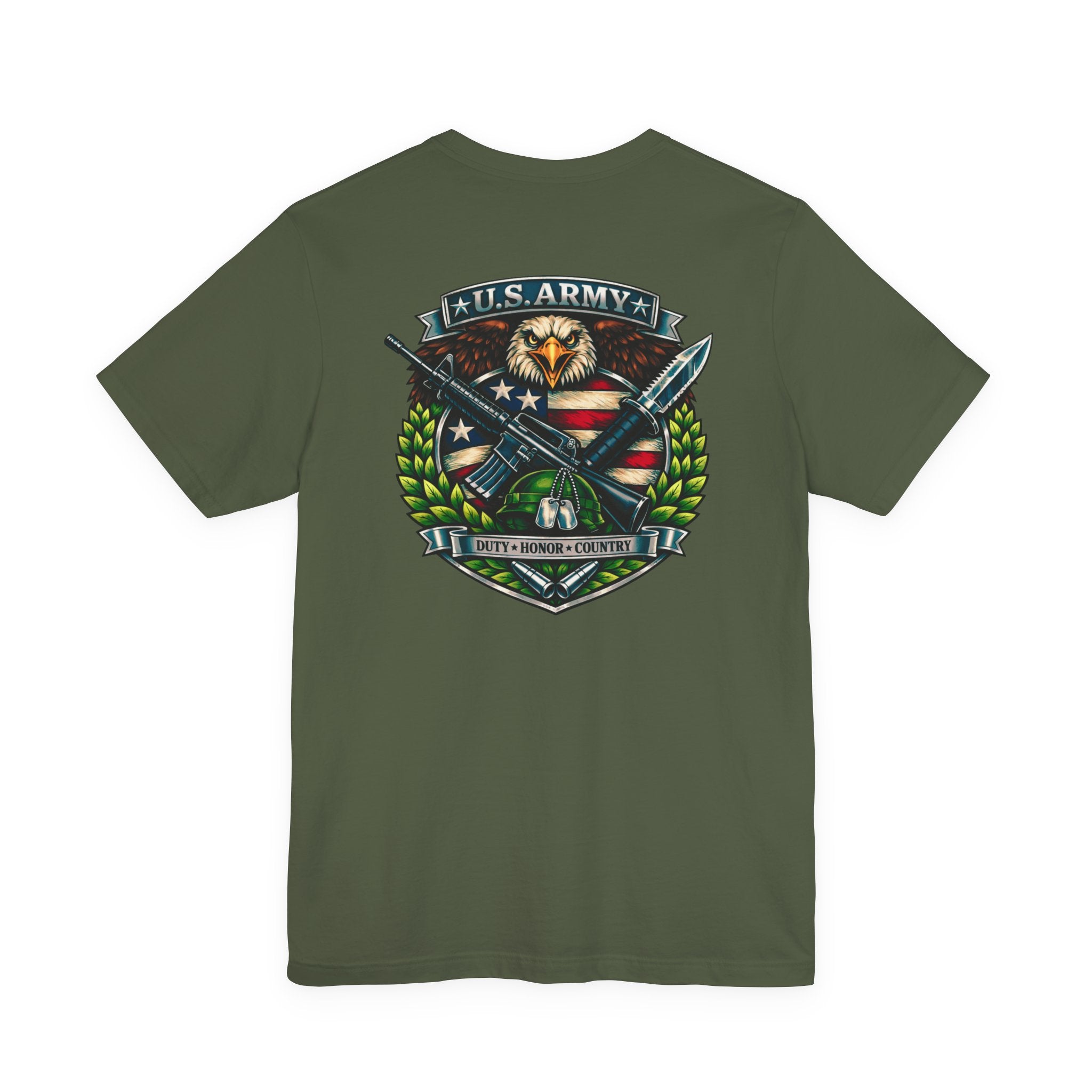 Fallen Soldier Rising Angel T-Shirt — Patriotic Military Veteran Tee