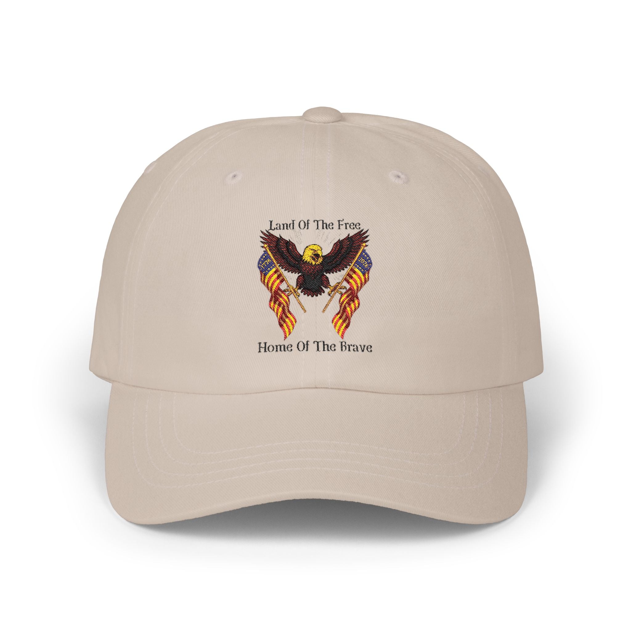 "Land of the Free, Home of the Brave" Dad Cap