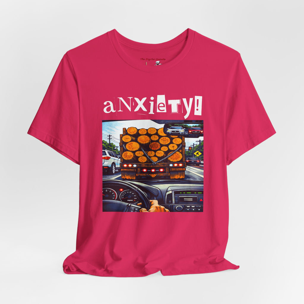 Anxiety GEN X/Millennial Graphic Tee — Humorous Mental Health T-Shirt