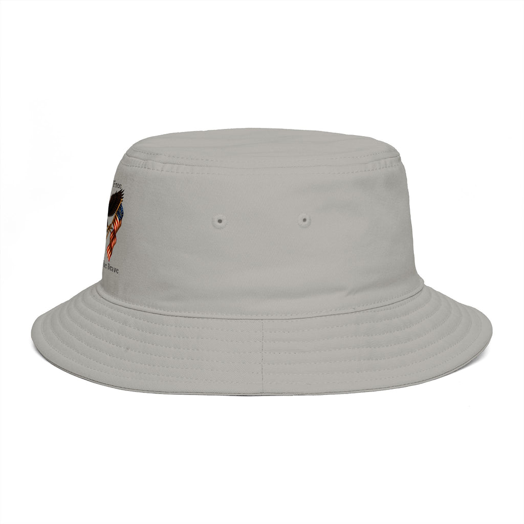 "Land of the Free, Home of the Brave" Bucket Hat