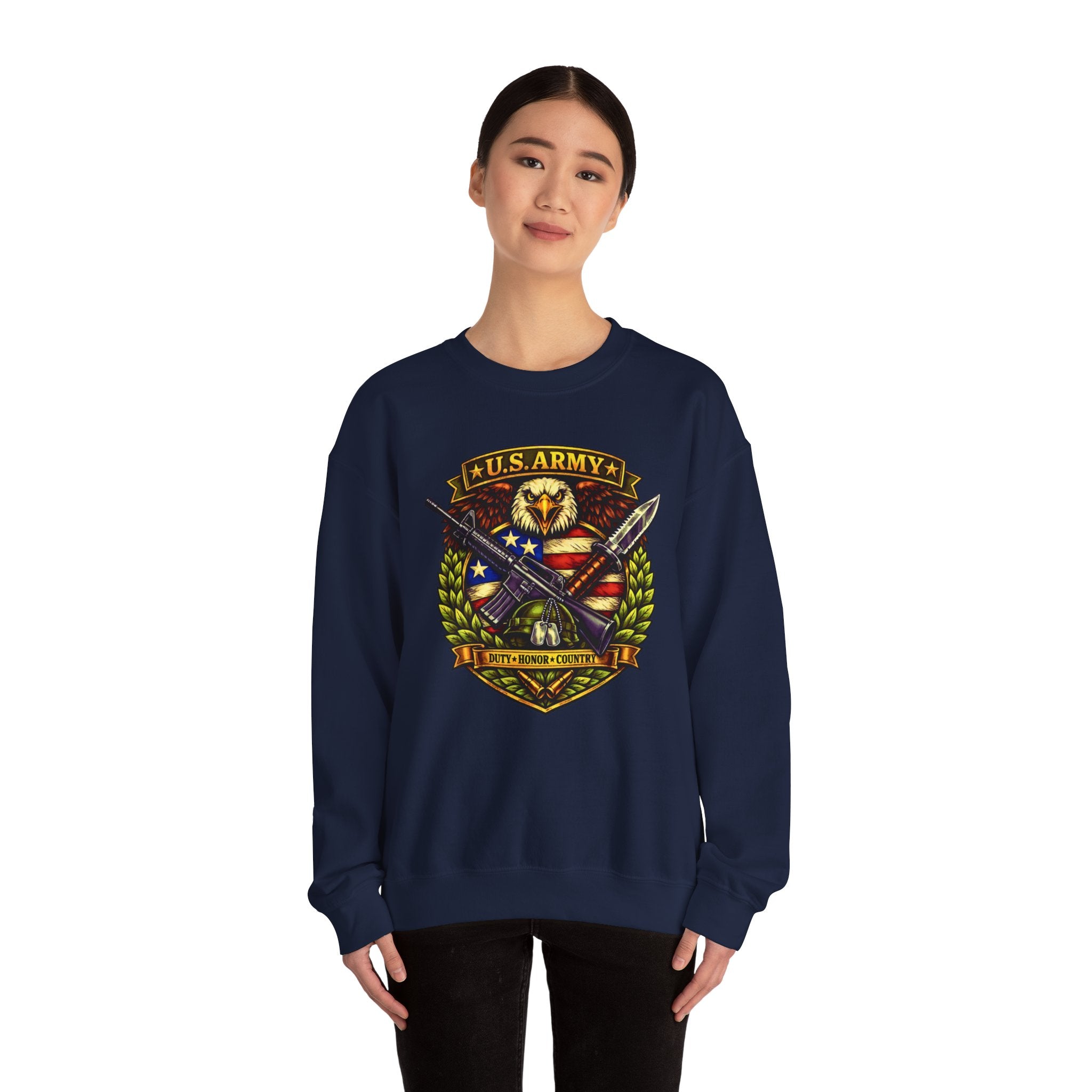 U.S. Army Duty, Honor, Country Crewneck Sweatshirt