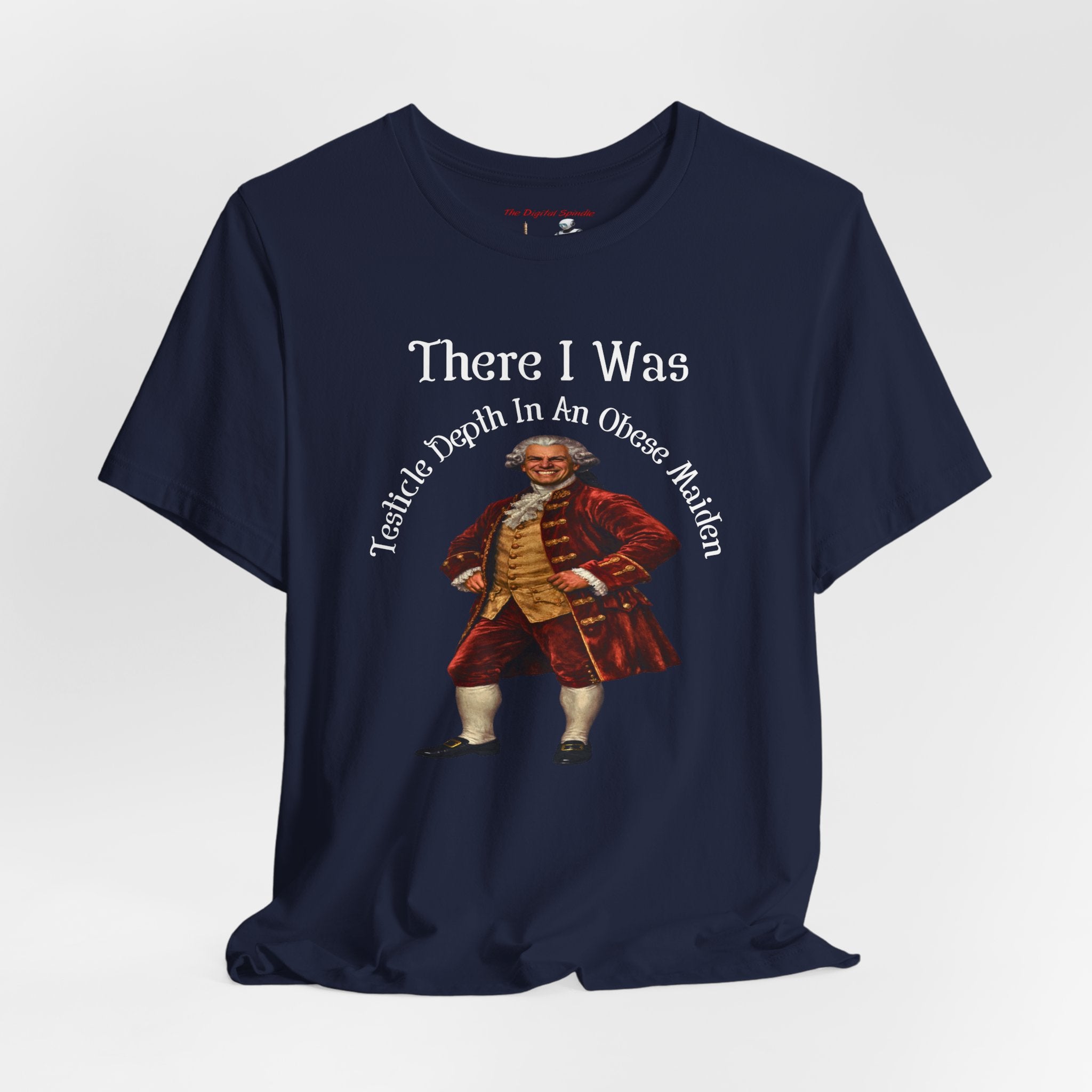 There I Was Tee — Vintage Gentleman Illustration