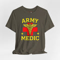 Army Medic T-Shirt — Military Medic Caduceus Tee