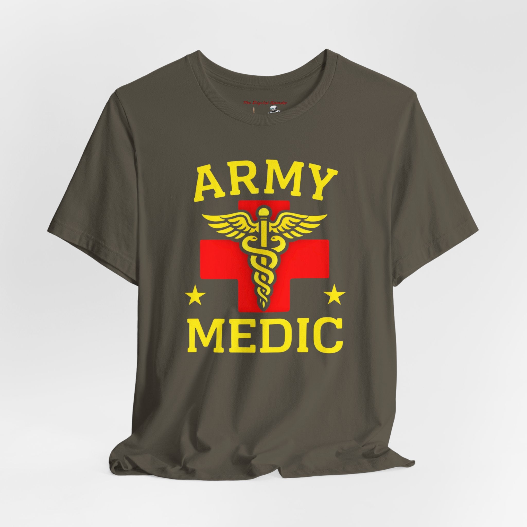Army Medic T-Shirt — Military Medic Caduceus Tee