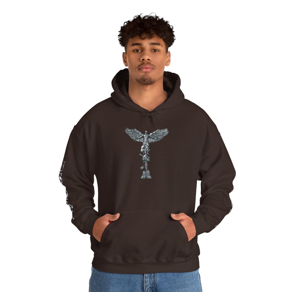 US Army Veteran Crest Hoodie — Military Emblem Sweatshirt