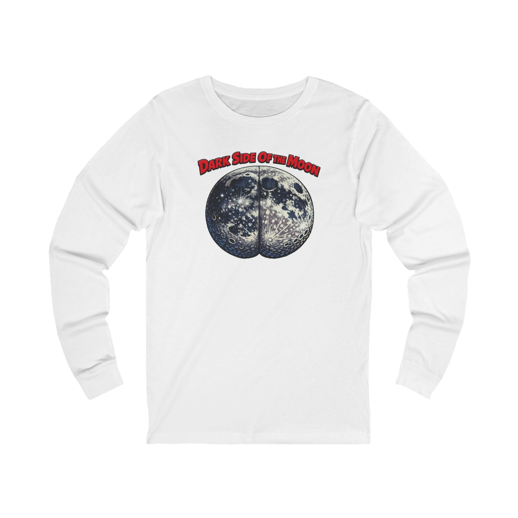 'Darker Side of the Moon' Vintage Moon Graphic