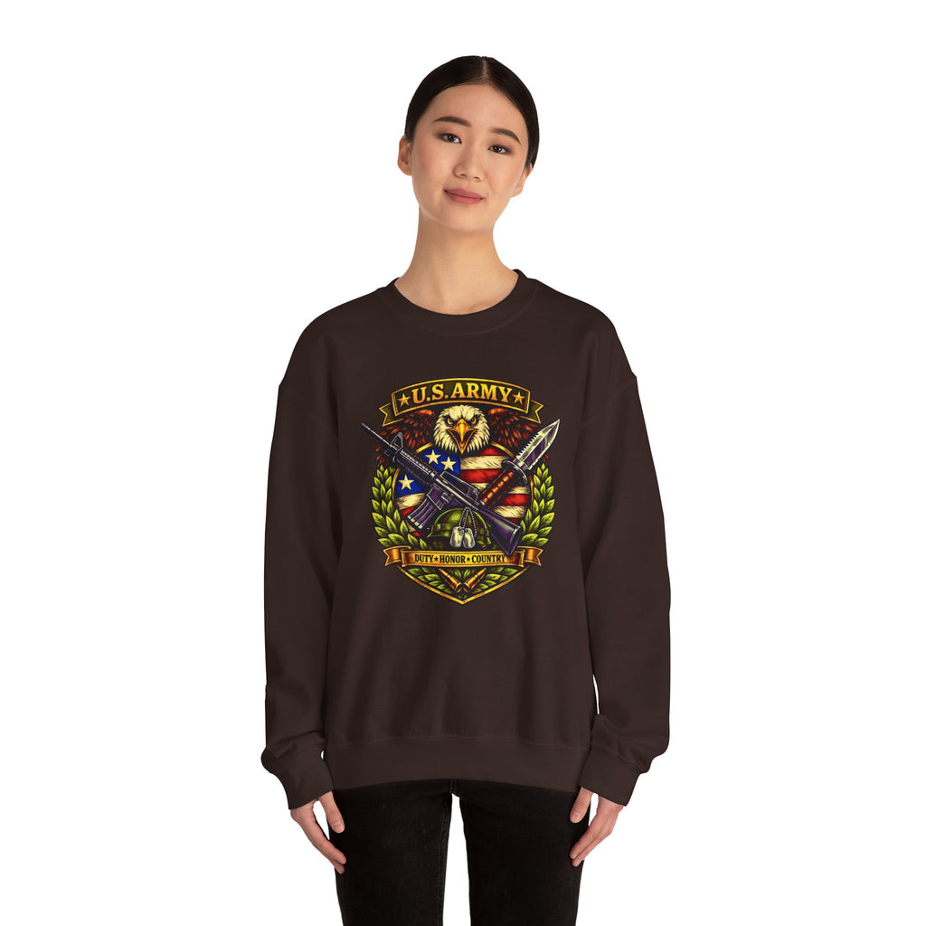 U.S. Army Duty, Honor, Country Crewneck Sweatshirt