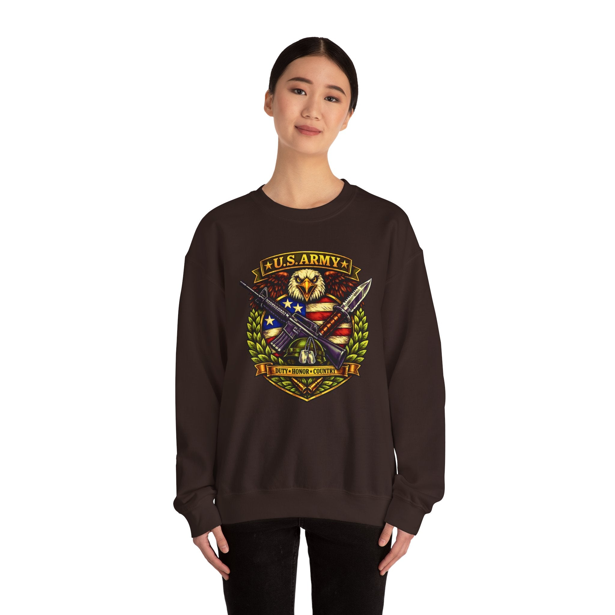 U.S. Army Duty, Honor, Country Crewneck Sweatshirt