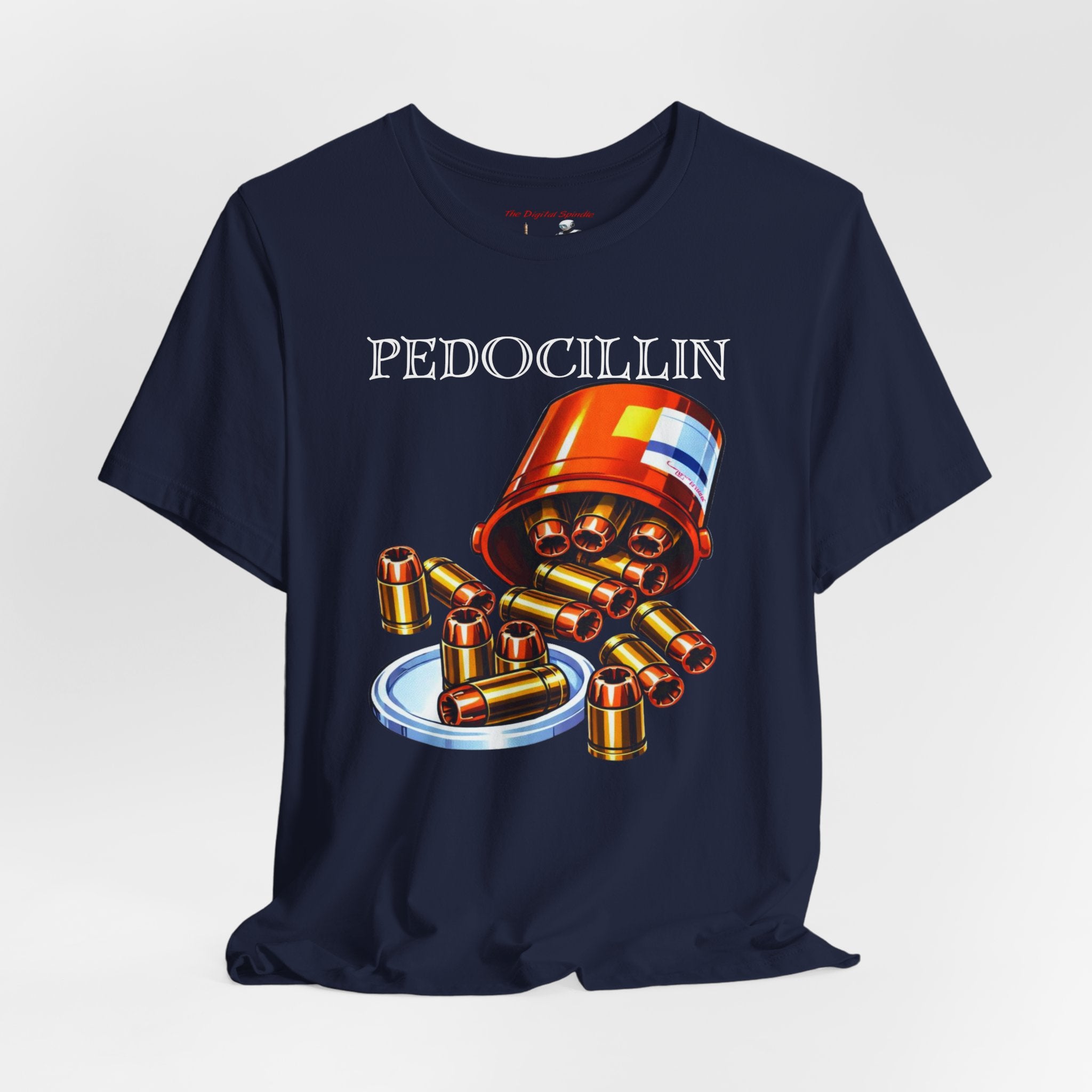 'PEDOCILLIN' Ammo Script Graphic Tee
