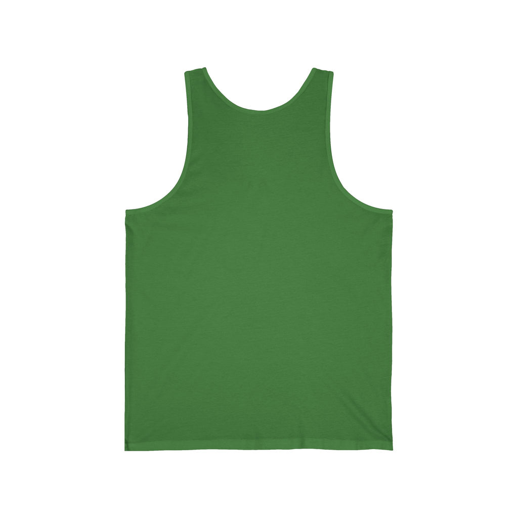 Mischievous Smirk Face Tank Top — Funny Cartoon Expression Graphic Tank