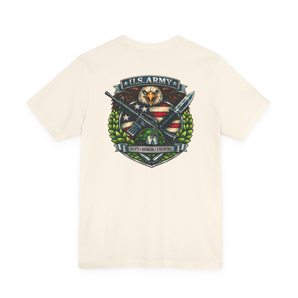 Fallen Soldier Rising Angel T-Shirt — Patriotic Military Veteran Tee