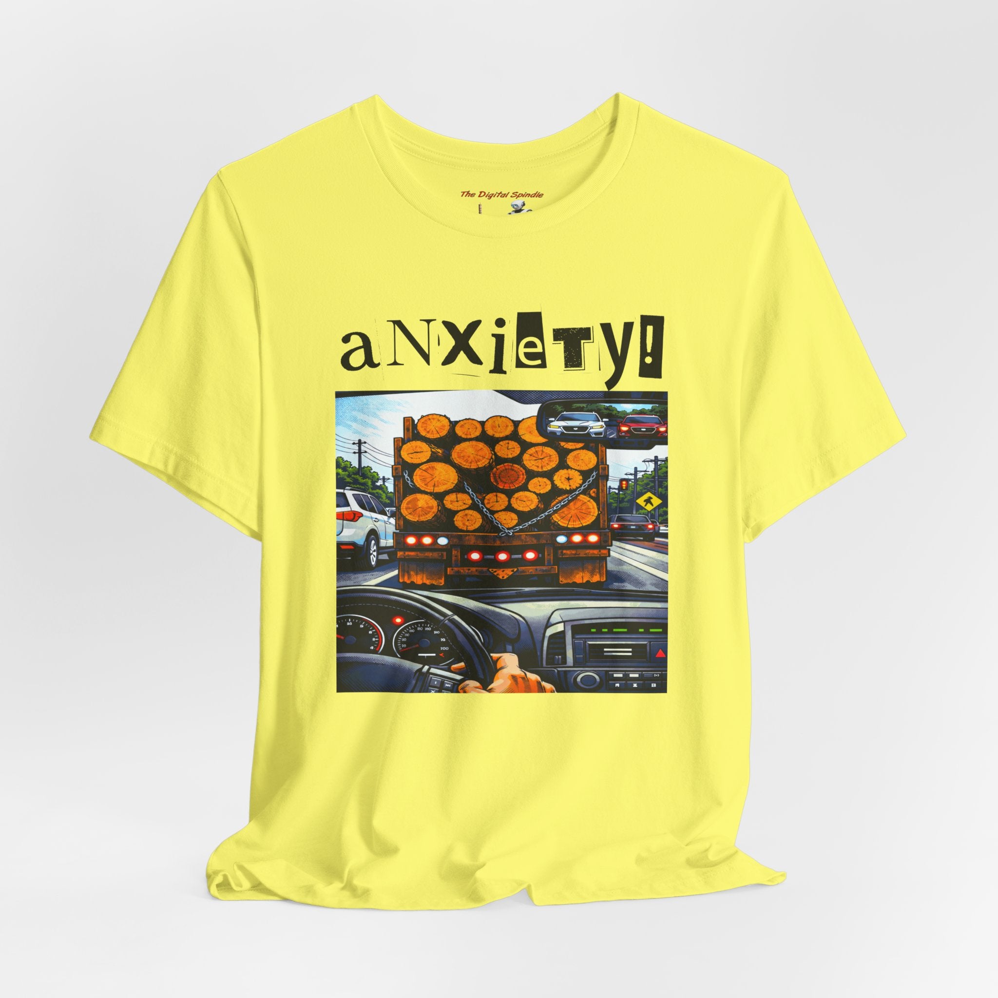 Anxiety Roadview Tee — Graphic Mental Health Awareness T-Shirt