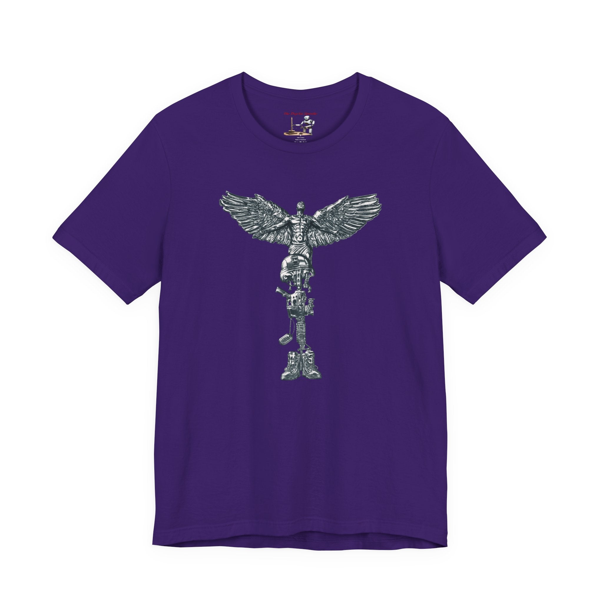 Air Force Veteran Skull Tee – Military Tribute Short Sleeve Shirt