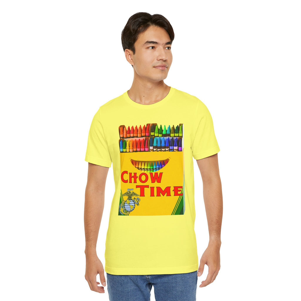 Chow Time Crayon Box T‑Shirt — Colorful Retro Kids’ Art Tee
