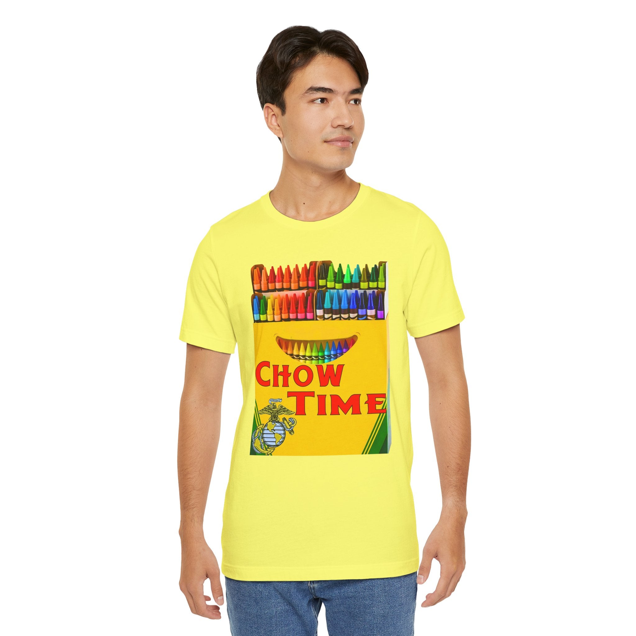 Chow Time Crayon Box T‑Shirt — Colorful Retro Kids’ Art Tee