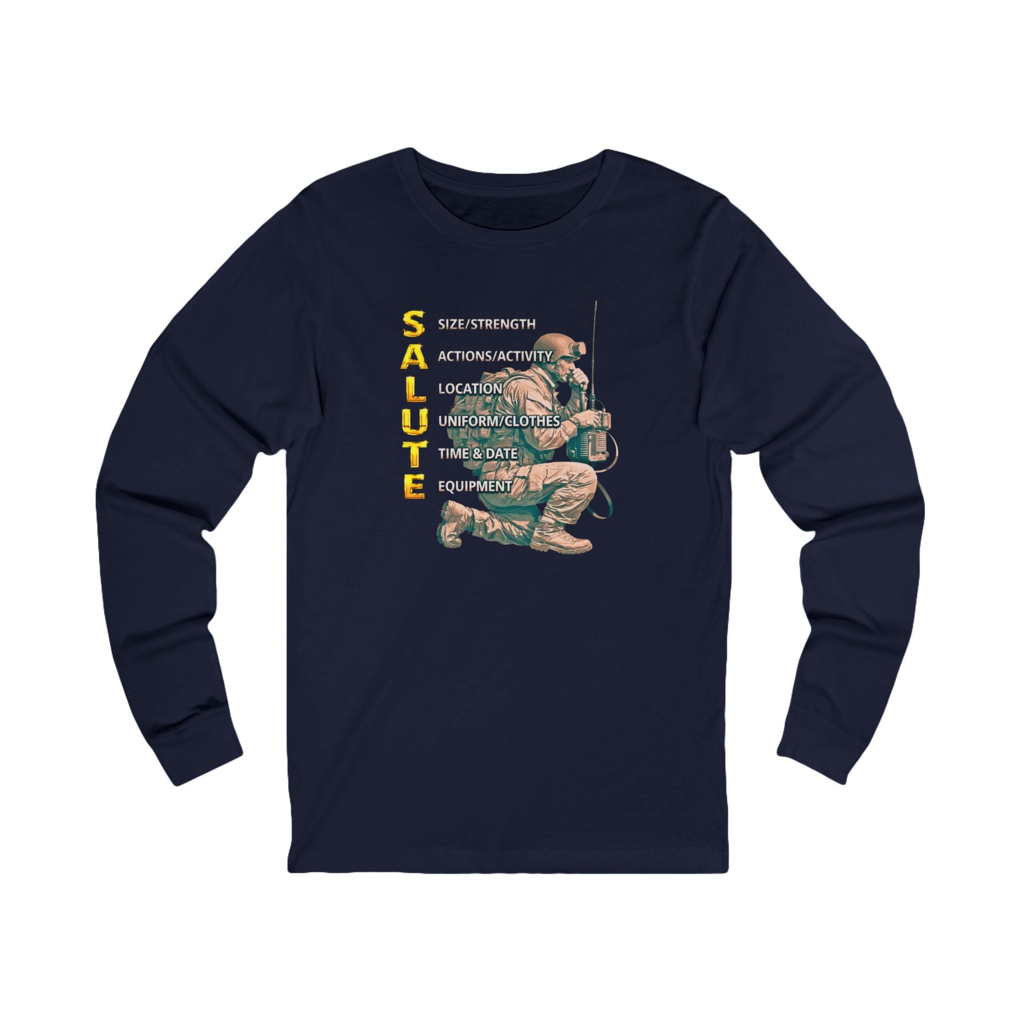 SALUTE Long Sleeve Tee