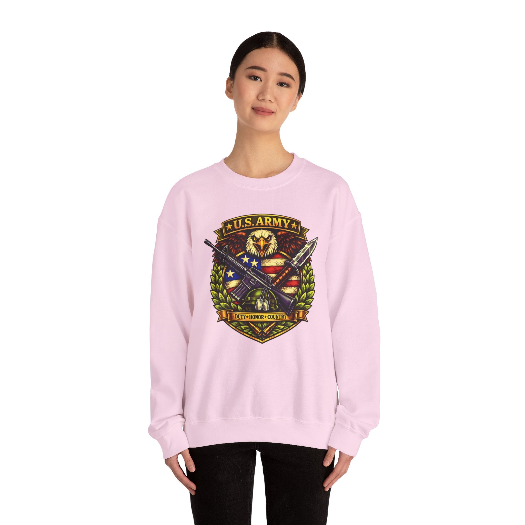 U.S. Army Duty, Honor, Country Crewneck Sweatshirt