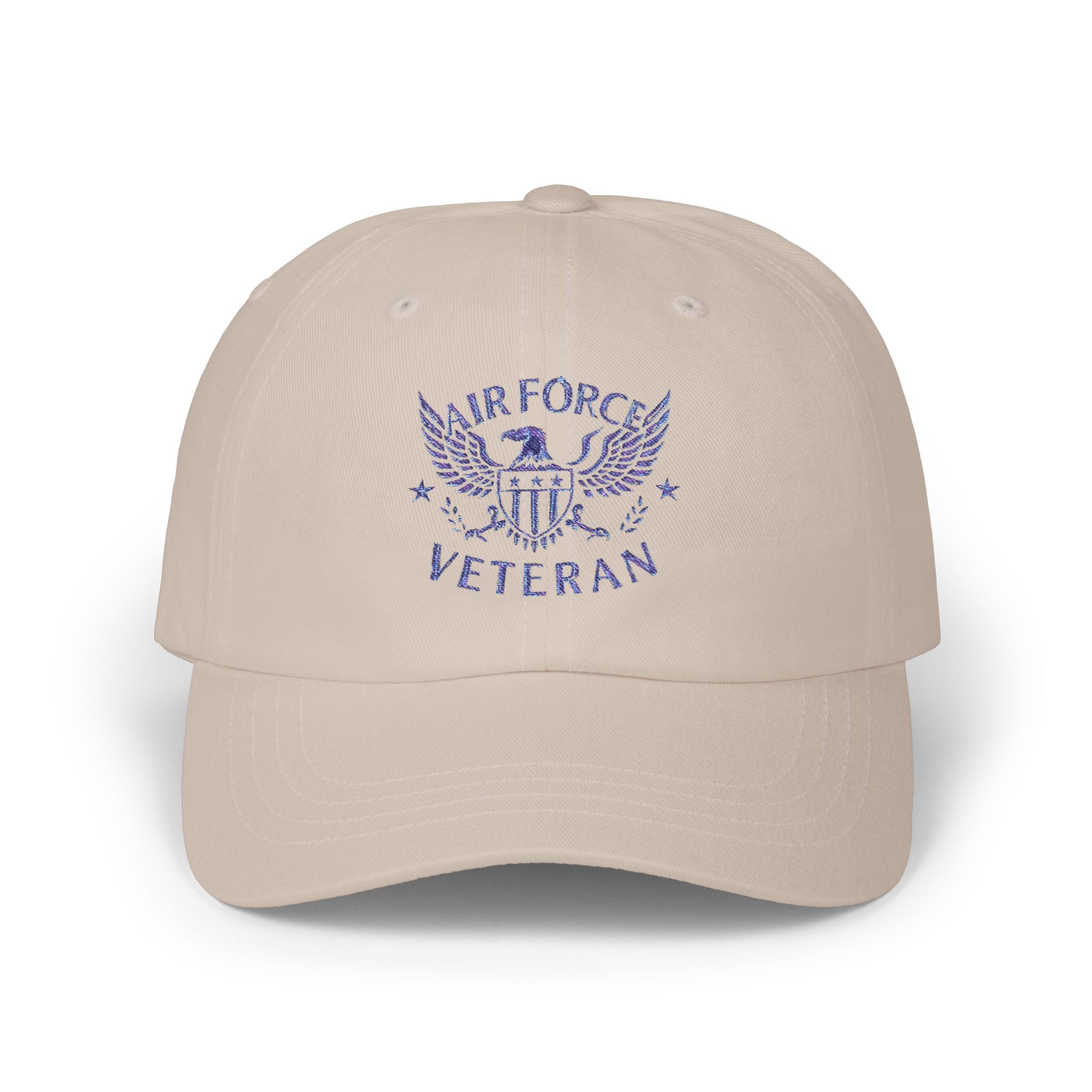 Air Force Veteran Patch Dad Cap