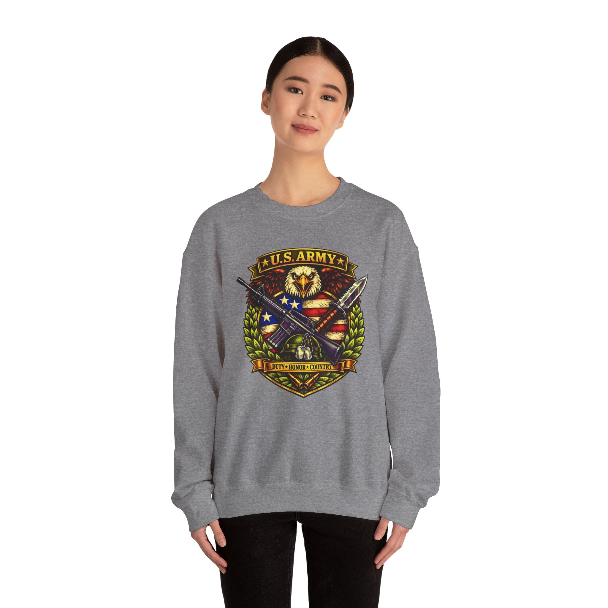 U.S. Army Duty, Honor, Country Crewneck Sweatshirt