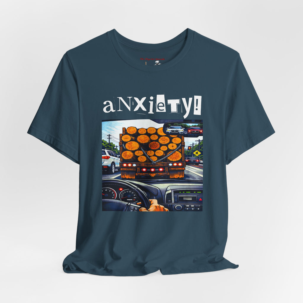 Anxiety GEN X/Millennial Graphic Tee — Humorous Mental Health T-Shirt